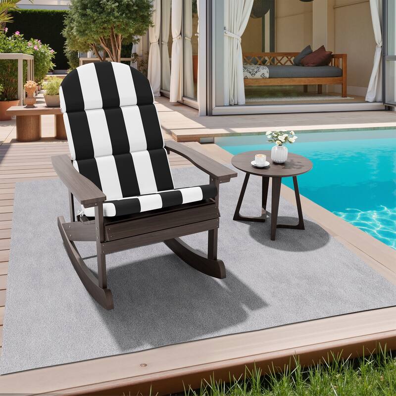 Outdoor Adirondack Chairs Cushion with Sunbrela Fabric