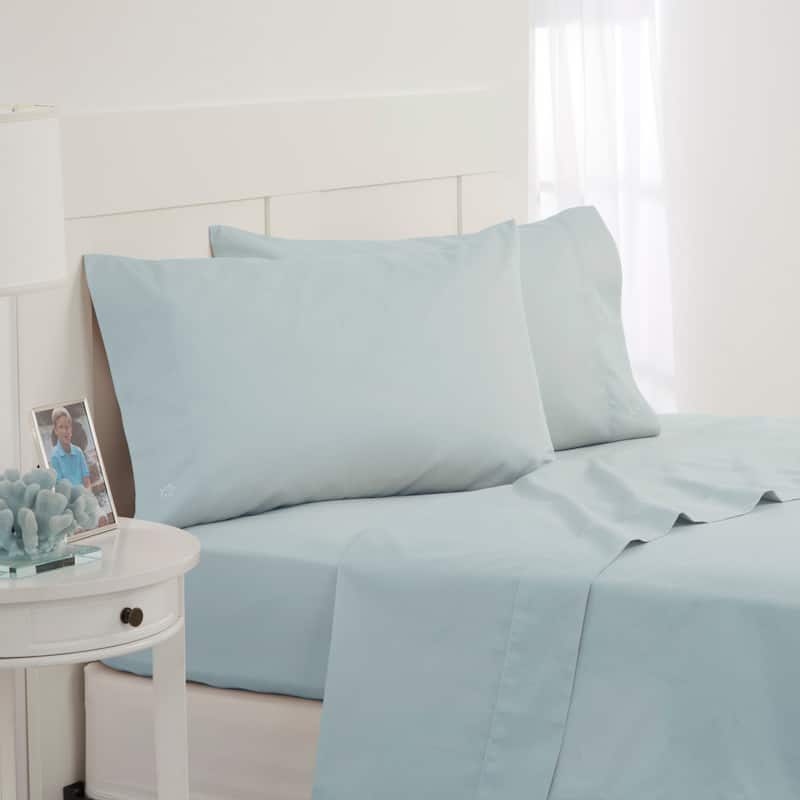 Southern Tide Cotton Twill Pillowcases - Sunlight Blue - Queen