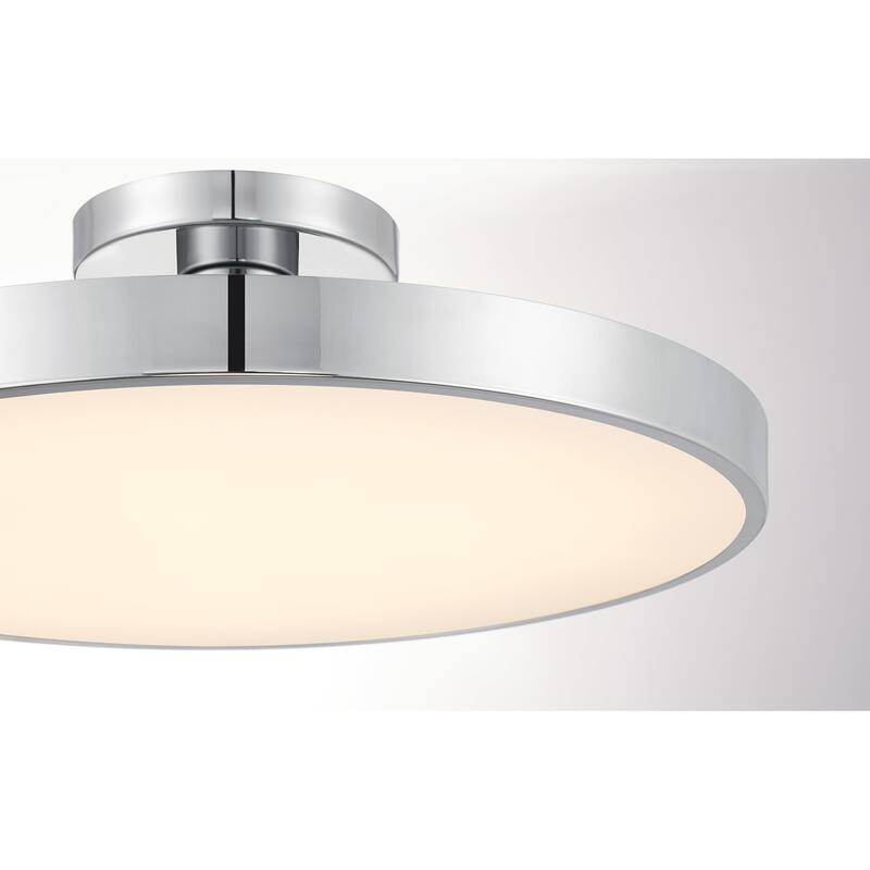 Savoy House 6-2969-1 Thayer 20" Wide LED Semi-Flush Ceiling Fixture