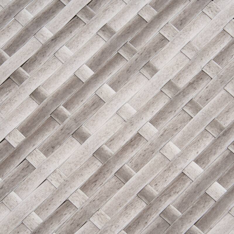 Outdoor Rattan Wicker Accent Chair with All-Weather Cushions