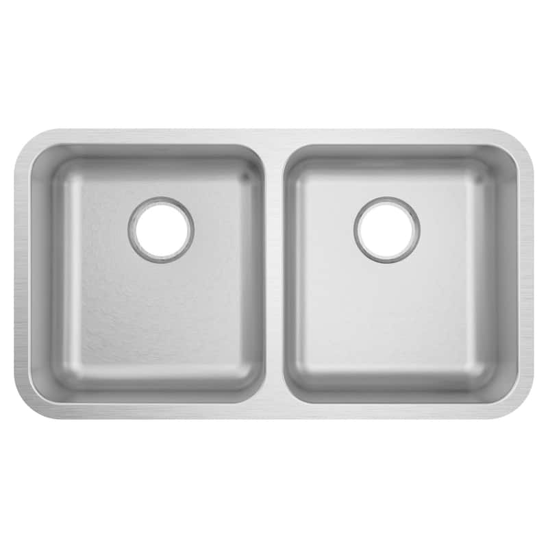 Moen GS20265B 2000 Series 32-3/8" Undermount Double Basin Stainless