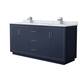 Option Dark Blue / Brushed Nickel Hardware