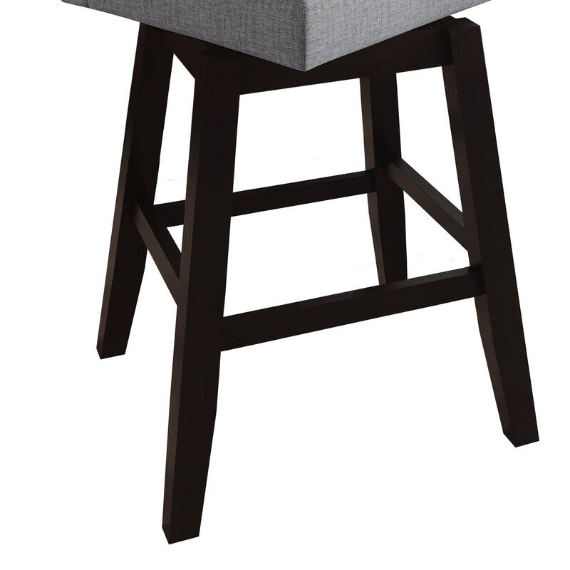 CraftPorch Minimalist Swivel Counter Chairs with Round Table