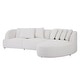 preview thumbnail 4 of 5, Boucle sofa,Modular Sectional Couch for Living Room Apartment Lounge,Free Combination