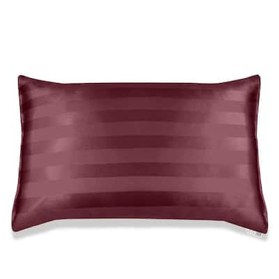 MYK Striped Mulberry Silk Pillowcase
