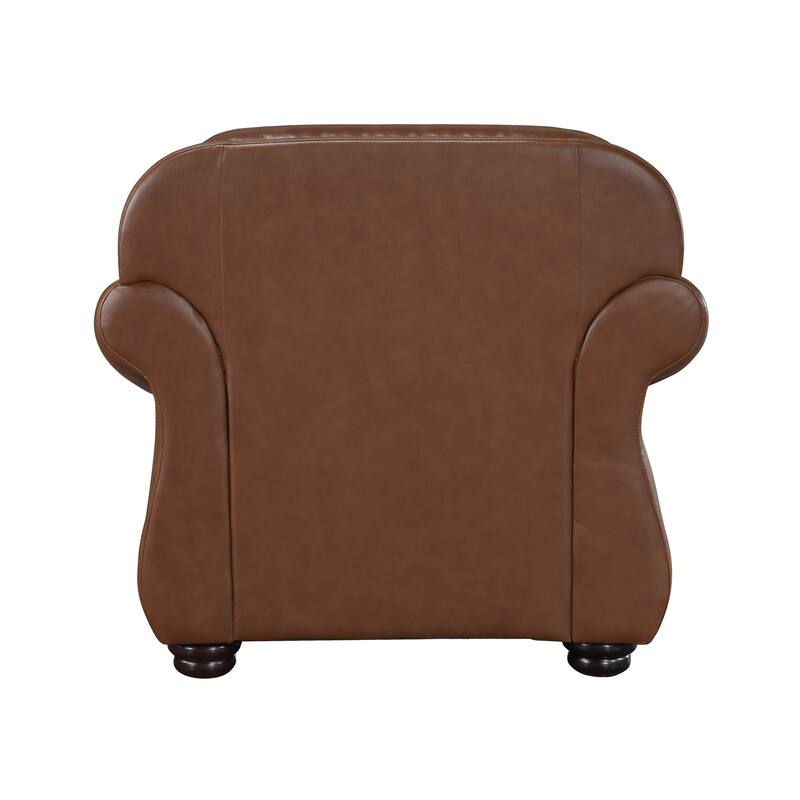 Fowler 3-Piece Leather Match Living Room Sofa Set