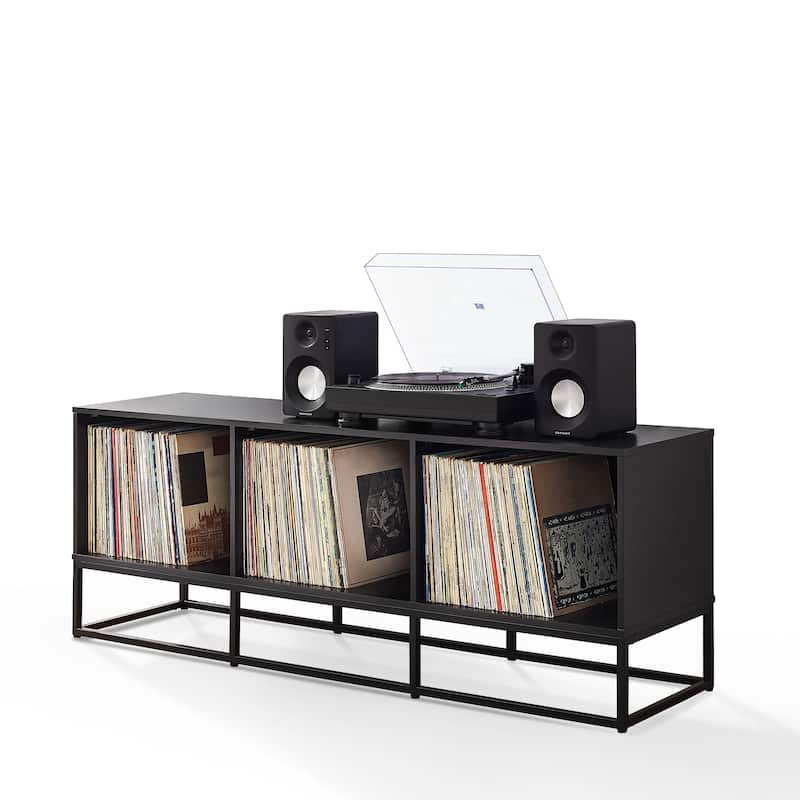 Crosley Enzo Large Record Storage Media Console