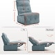 preview thumbnail 14 of 33, MCombo Armless Power Recliner Chair with USB Ports, 3.5" Wall Clearance Electric Reclining Sofa Chair for Living Room, ALR01