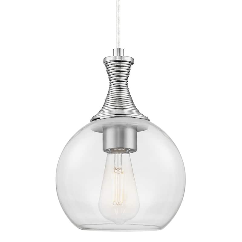 Innovations Lighting 415-1P-G122-8 Astor 8" Wide Cord Hung Mini - Satin Nickel