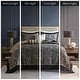 preview thumbnail 55 of 72, Madison Park Whitman Reversible Oversized 5-piece Jacquard Bedspread Quilt Set with Shams and Embroidered Throw Pillows