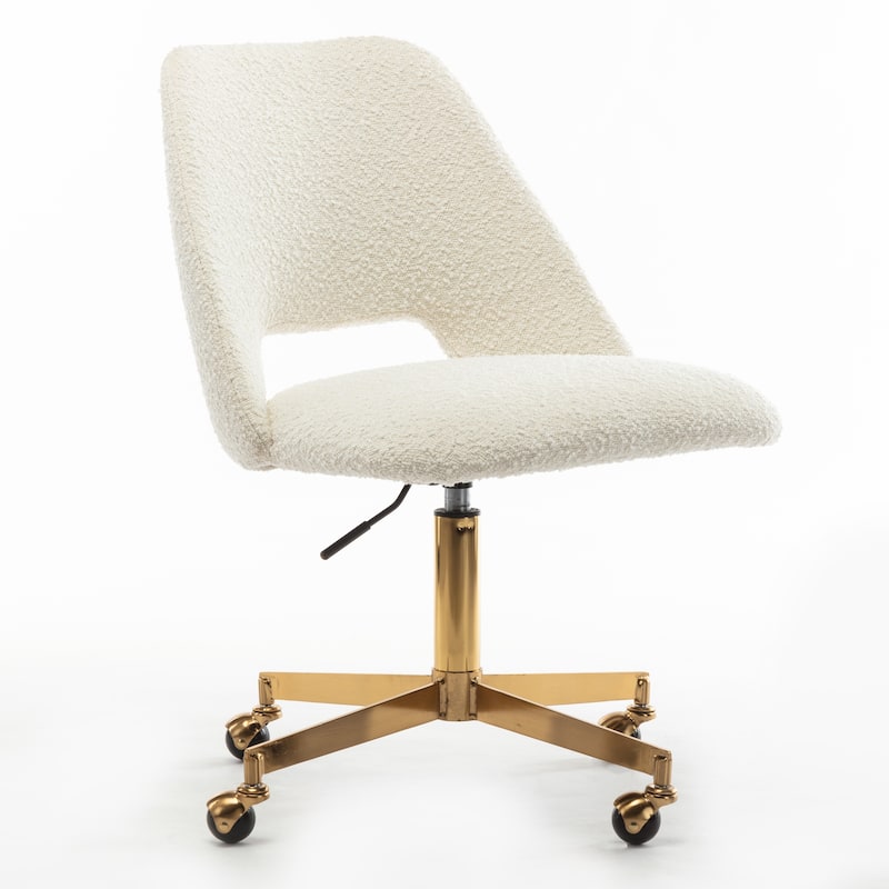Shelby Boucle Rolling Chair