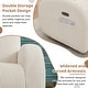 preview thumbnail 15 of 54, Power Swivel Rocker Glider Nursery Recliner with USB Port Set of 2