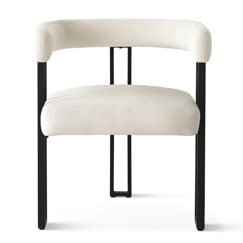 Upholstered Velvet Armchair (Set of 2)