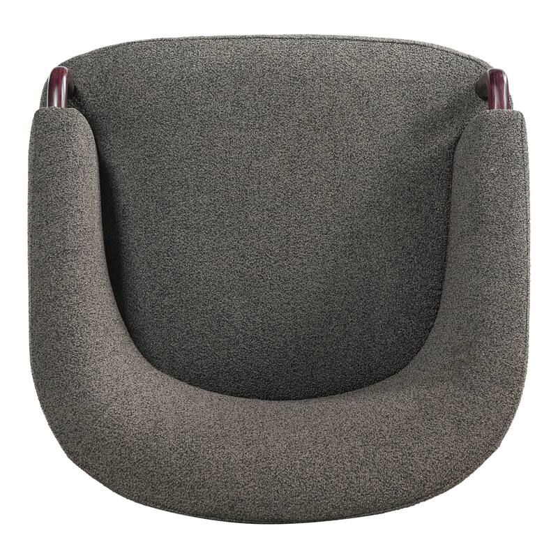 Christopher Knight Home - Modern Upholstered Swivel Accent Chair with Barrel Design