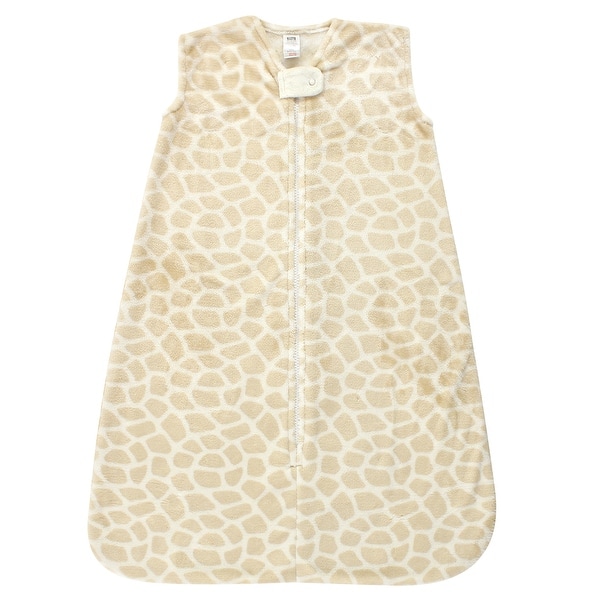 slide 1 of 1, Hudson Baby Unisex Baby Plush Sleeveless Sleeping Bag, Sack, Blanket, Giraffe 0-6 Months - Sleeveless Giraffe