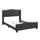 preview thumbnail 15 of 15, Furniture of America Sumala Modern Button Tufted Wood Panel Bed