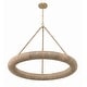 preview thumbnail 5 of 4, Crystorama Lighting Group OAK-7538 Oakley 8 Light 32" Wide LED Ring