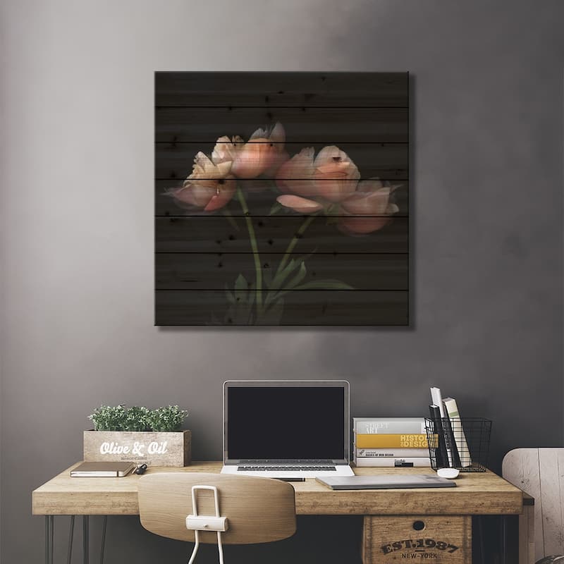 A Single Soul???? Print On Wood by Magda Indigo - Multi-Color