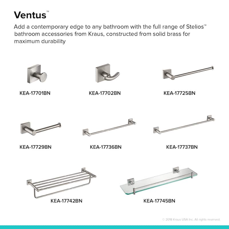 Kraus Ventus 10" Towel Bar
