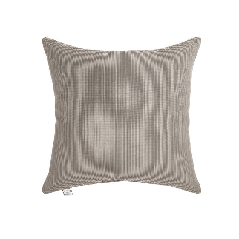 Sherry Kline Island Breeze Knige Edge Indoor/Outdoor Pillow Set of 2 - 18"x18" - Mushroom
