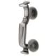 preview thumbnail 1 of 10, Baldwin S Style Curved Solid Brass Door Knocker Antique Nickel