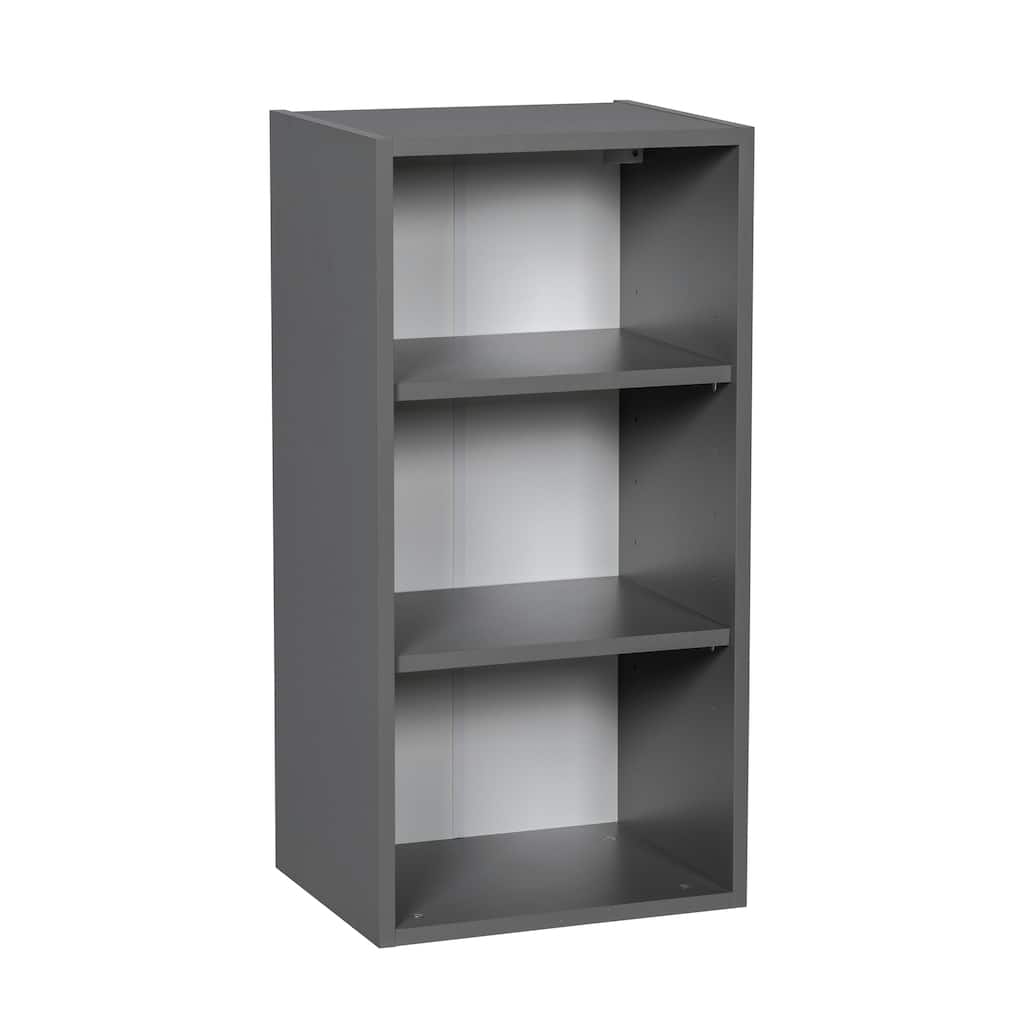 15" x 30" Wall Cabinet-Single Door-Grey - 15 x 30 x 12