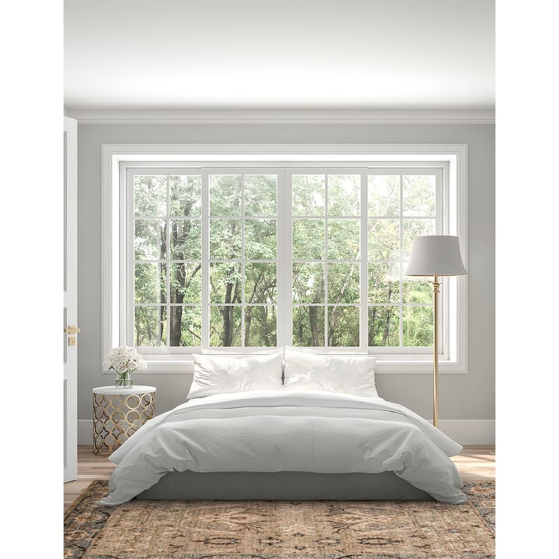 ECARPETGALLERY Hand-knotted Jules Serapi Olive Wool Rug - 9'1 x 11'10