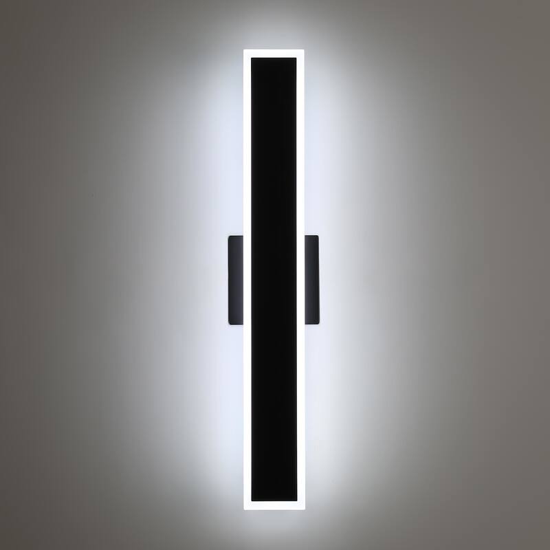 Golden Lighting 4074-OWL24 Obsidian 24" Tall Outdoor Wall Sconce