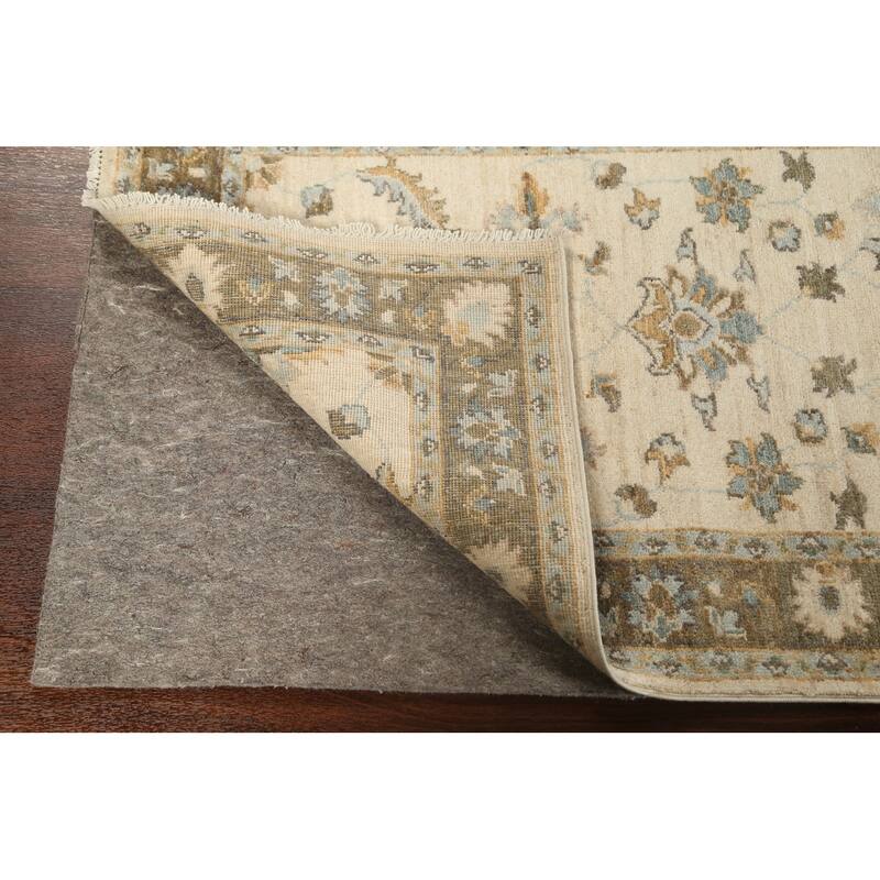 Floral Vegetable Dye Peshawar Chobi Oriental Runner Rug Hand-knotted - 2'7" x 10'0"