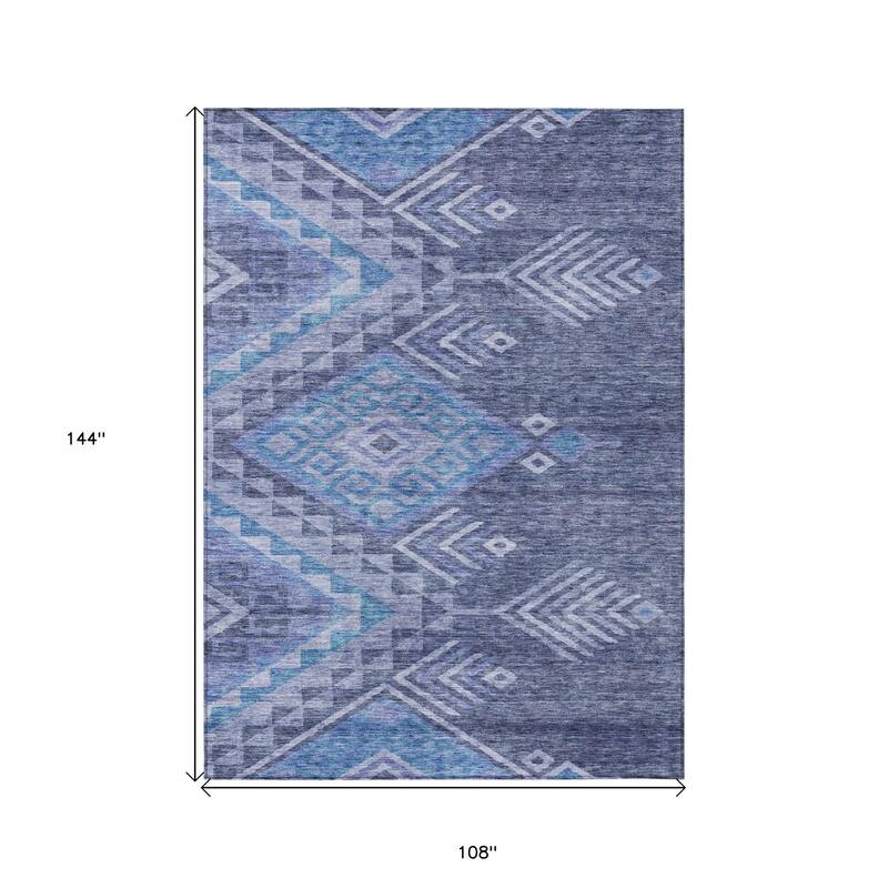 HomeRoots Southwestern Transitional Rectangle Outdoor Rug