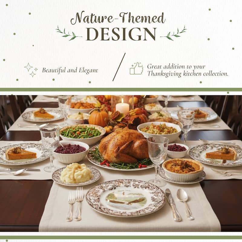 Spode Woodland Assorted Animals Salad Plate