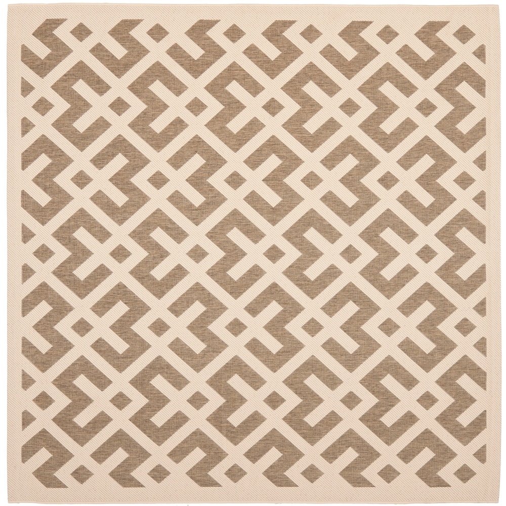 SAFAVIEH Courtyard Sytske Indoor/ Outdoor Waterproof Patio Backyard Rug