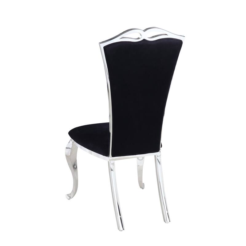 Somette Janice Modern Tall-Back Side Chair, Set of 2