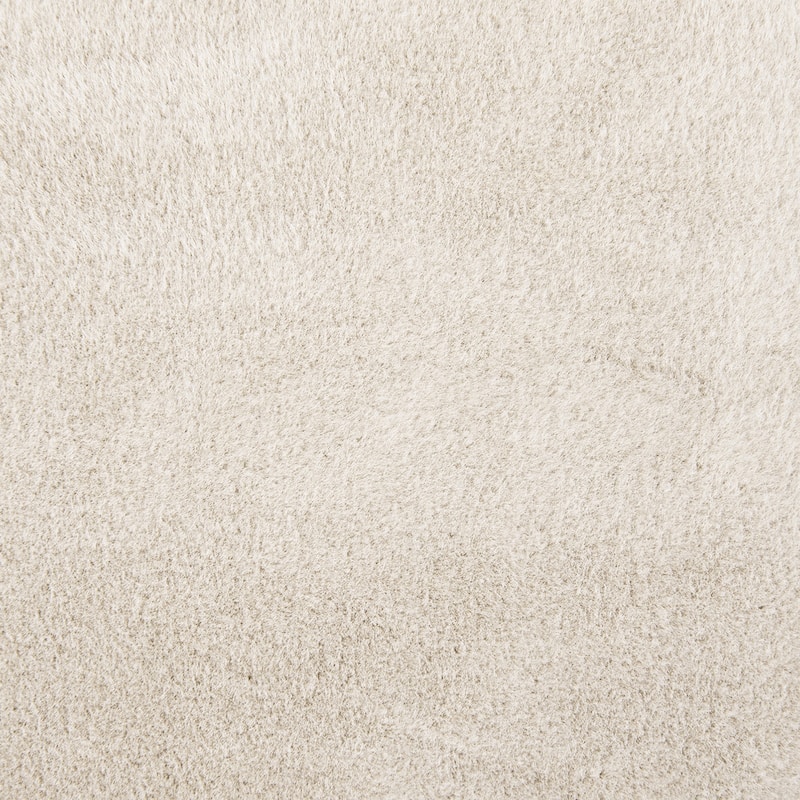 Wolffe 32" Transitional Faux Fur Upholstered Curved Arm Accent Chair