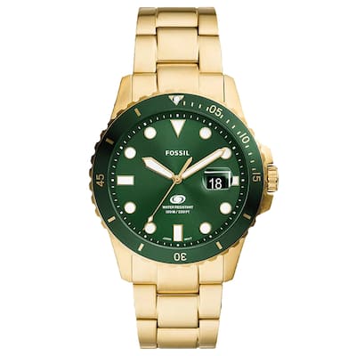 Fossil Men's Dive Green Dial Watch - FS6030 - 6 (36)