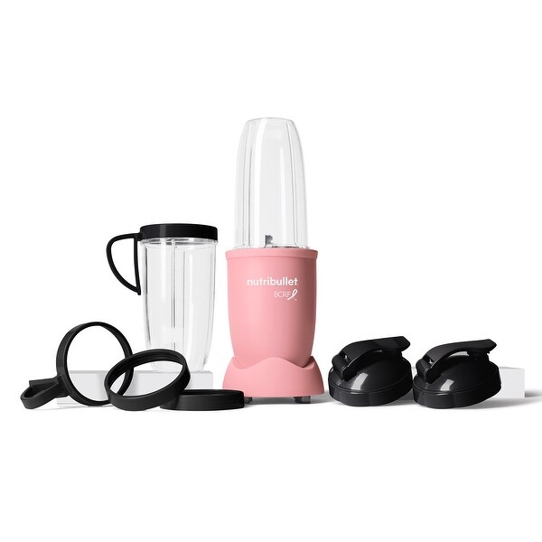 Nutribullet PRO BCRF Exclusive, 12pc. Matte Soft Pink - Matte Soft