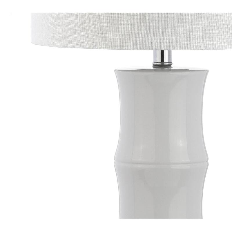 Joelie 26.5" Ceramic LED Table Lamp, Navy by JONATHAN Y