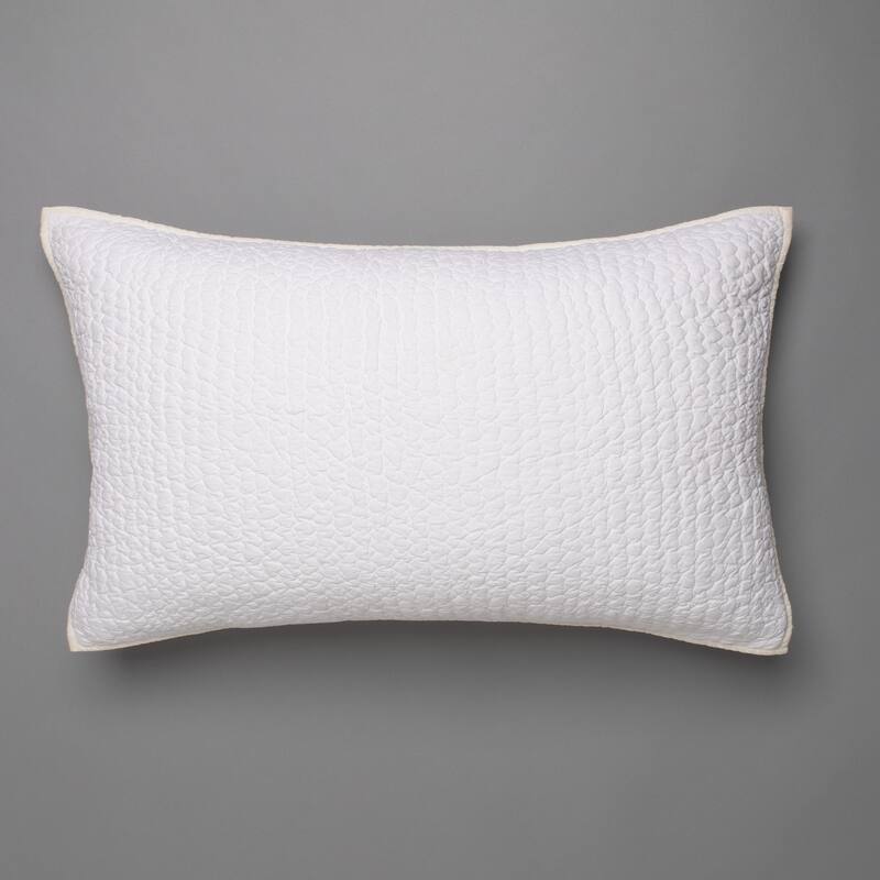 Jade Sham, Ivory/White, Euro