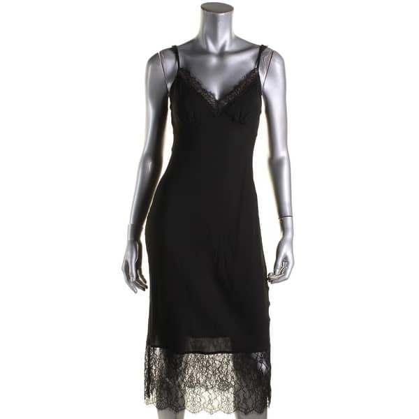 Shop Diane Von Furstenberg Womens Margarit Slip Dress Silk Lace