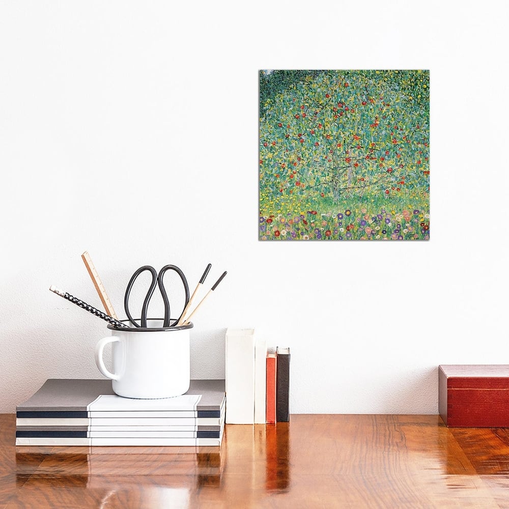 iCanvas "Apple Tree (Apfelbaum), 1912 " by Gustav Klimt Canvas Print