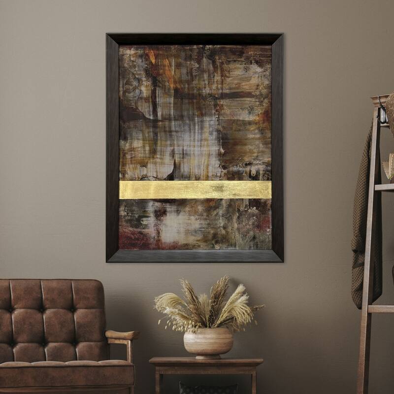 Paragon Molten Patina I Framed Art - Plastic