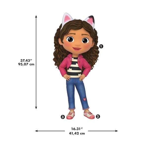 DreamWorks Gabby's Dollhouse Character Giant Wall Decals by RoomMates