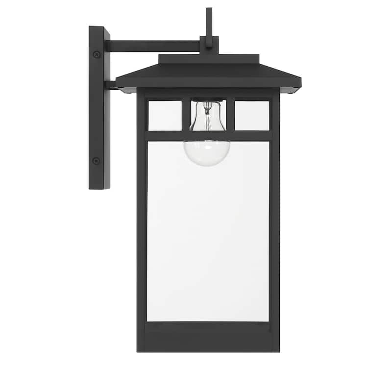 Hunter Yancy House Outdoor Wall Light - Front Porch, Patio, Garage - Mission, Transitional - Resists Corrosion!
