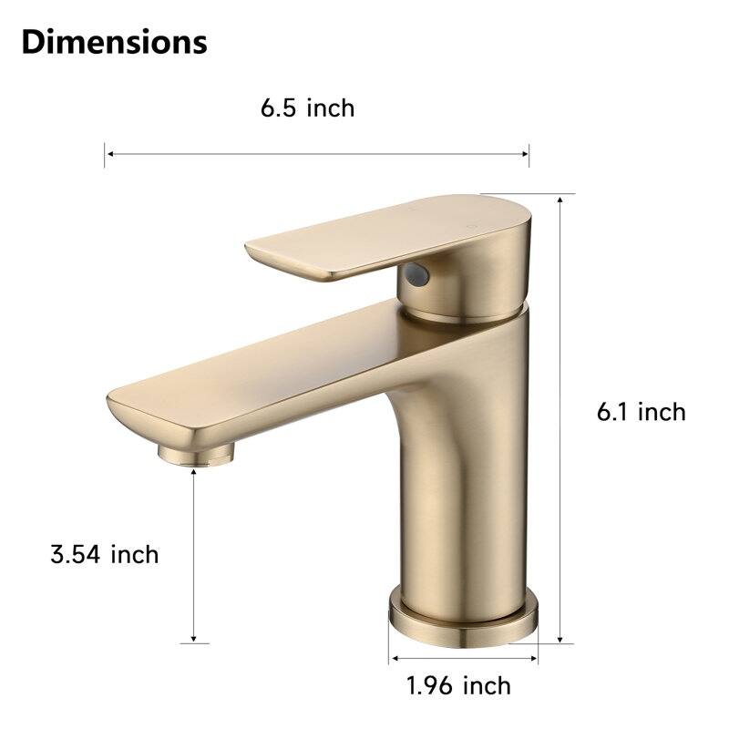 Single Hold Lavatory Basin Sink Faucet