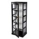 preview thumbnail 9 of 10, SEI Furniture Burney Contemporary 5-Shelf Wood Curio Cabinet