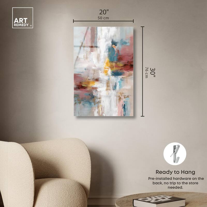 Warmth and cool III Acrylic by Art Remedy, Ready to Hang