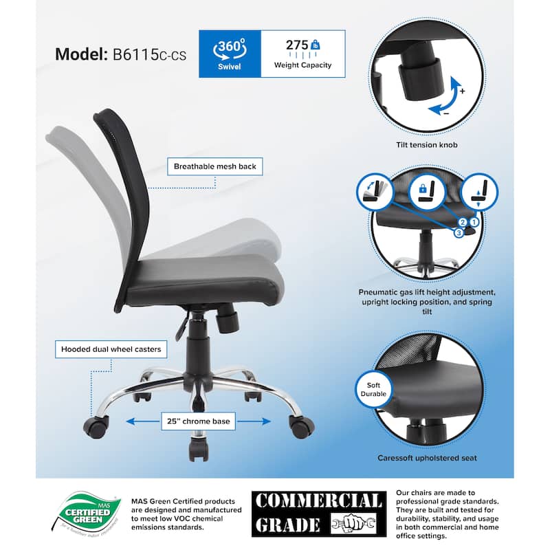 Boss Budget Mesh Task Chair