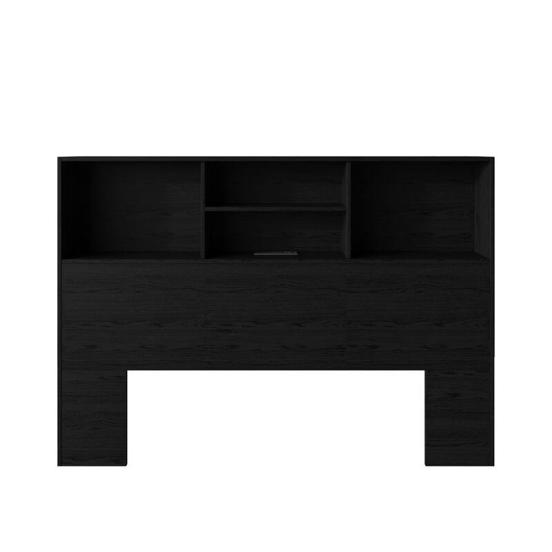 Clayfell Pomona Freestanding Storage Headboard with Shelving