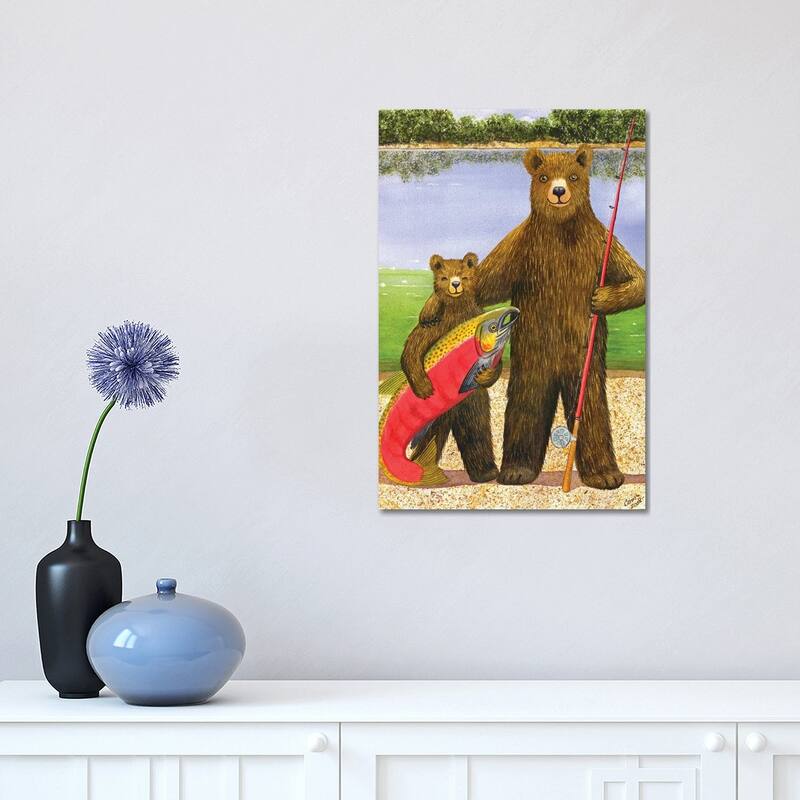 iCanvas "Big Fish" by Catherine G McElroy Canvas Print - 18x12x1.5