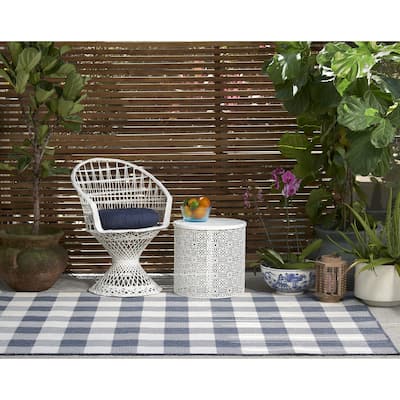 Momeni Baja Plaid Indoor/ Outdoor Area Rug